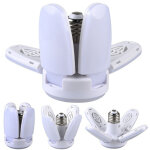 Ampoule led � pales de ventilateur, lampe de garage transformable, ac85 - 265v, 28w, pliable, �clairage ...