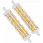 Ampoule led r7s, 118 mm, halog�ne 220 w, 120 v, 25 w, 2 500 lumens, projecteur � double culot pour �clairage ...