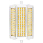 Ampoule led r7s 118mm dimmable (50w, 5000lm) ? lumi�re du jour 6000k, �quivalent halog�ne 500w ? pour ...
