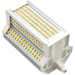 Ampoule led r7s 50w lumi�re chaude dimmable 3000k double extr�mit� j118 type j 118mm 4. 64 projecteur ...