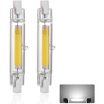 Ampoule led r7s 78mm 20w blanc froid 6000k, 1500lm, �quivalent lampe halog�ne j78 200w, dimmable, 360 ...