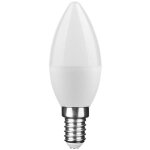 Ampoule led smd bougie c35 culot e14 4. 9w 470lm blanc chaud 2700k ip20 g�n�rique universelle lampe flamme ...