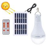 Ampoule led solaire étanche avec télécommande et minuteur, luminaire d'extérieur, idéal pour un jardin, ... Ampoule led solaire étanche avec télécommande et minuteur, luminaire d'extérieur, idéal pour un jardin, ...