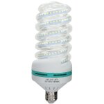Ampoule led spirale e27  conomie d'nergie, lumire blanche brillante, ac 180240v (40w)