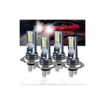Ampoules de phares à led h7 feux de route et feux de croisement 220w 60000lm super lumineuses 6000k blanc ... Ampoules de phares à led h7 feux de route et feux de croisement 220w 60000lm super lumineuses 6000k blanc ...