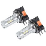 Ampoules de phares de voiture xh1580wled, blanches