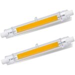 Ampoule r7s led 118mm blanc froid 6000k, 1200lm, r7s 13w cob led �quivalent halog�ne r7s j118 100w 120w, ...