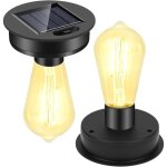 Ampoules solaires, ensemble de 2 lampes solaires de remplacement, remplacement de la couverture solaire ... Ampoules solaires, ensemble de 2 lampes solaires de remplacement, remplacement de la couverture solaire ...