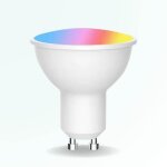 Ampoule spot connect� led gu10 wifi - 5w - rgbw