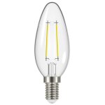 Ampoule transparente flamme led e14 4. 5w 450 lm blanc chaud dimmable ampoule transparente flamme led ...