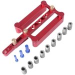 Gabarit de cheville auto - centrant, pour chevilles mtriques 6 / 8 / 10 mm, perage prcis, accessoires ...