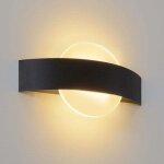 Amrinugl - led applique murale applique intrieur - moderne lampe de nuit en acrylique 6w blanc chaud ...