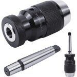 Mandrin auto - serrant b16 1 - 16 mm, adaptateur de mandrin de perage, avec mandrin conique mk2, mandrin ...