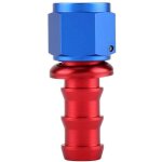 An10 droit 45 90 180 degrs pousser sur twist lock huile gaz carburant tuyau extrmit filetage mle ...