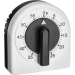Analoger küchen - timer minuteur de cuisine blanc - noir analogique - tfa dostmann Analoger küchen - timer minuteur de cuisine blanc - noir analogique - tfa dostmann