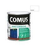 Comus - ancorbois blanc 1l - peinture de protection et de d�coration microporeuse 2 en 1 (primaire et ...