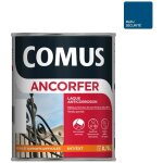 Ancorfer brillant 0. 75l bleu scurit - peinture - laque antirouille pour mtaux et autres supports ...