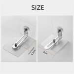 Ancrages muraux adh�sifs pour meubles (4 paires), kit de sangles de meubles anti - basculement, biblioth�que ...