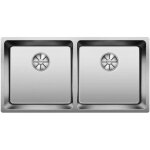 Blanco - andano 400 - Évier, 87x44 cm, infino, inox 522987 Blanco - andano 400 - Évier, 87x44 cm, infino, inox 522987