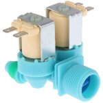 Vannes d'entre d'eau  double tte pour une utilisation efficace du linge de machine  laver, lectrovannes ...