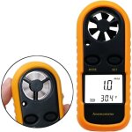 Anmomtre numrique, anmomtre portable lcd, dbitmtre d'air portable sans fil, mesure de la vitesse, ...