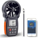 Anmomtre numrique portable, sans fil bluetooth, pour mesurer la temprature, la vitesse et le refroidisseme ...