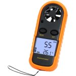 Anmomtre numrique portatif gm816 0 - 30 m / s avec thermomtre pour mesurer la vitesse de l'air