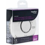 Angeleye - d�tecteur combin� de fum�e et co scb10 - ae - bnlr garantie 3 ans