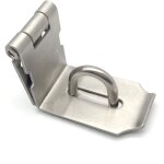 Angle droit porte fermoir verrou de porte en acier inoxydable moraillon cadenas fermoir porte - cadenas ...