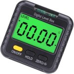Angle finder tool digital magnetic compact level box bubble 5 min auto - off for long battery life