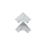 Angle interrupteur ieur mosaic legrand pour goulotte - 80 a 100degre - clippage - blanc - plastique