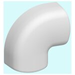 Iboco - angle plat - pour goulotte de climatisation - 65 x 50 mm - blanc 06813 Iboco - angle plat - pour goulotte de climatisation - 65 x 50 mm - blanc 06813