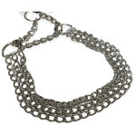 Animallparadise - collier d'arrt xl 65cm / 2. 5 mm 3 rang pour chien