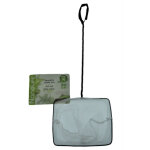 Animallparadise - epuisette filet blanc, maille fine, 20 cm x 16 x 53 cm, aquarium
