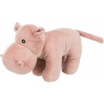 Animallparadise - peluche hippopotame avec son, taille 25 cm, pour chien