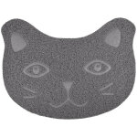 Animallparadise - tapis zelda gris 30 x 40 cm pour bac  litire pour chat