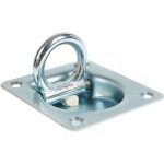 Anneau arrimage, anneaux de fixation pour remorque - 1 pi�ce - a encastrer - dimensions : 96 x 102mm ...