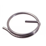 Anneau bris� pour fixation d'axe diam�tre 1. 5 inox a4