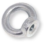 Anneau de levage femelle m12 acier zingu� - 10 pi�ces