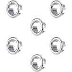 Anneau de trop - plein pour �vier, 6 pi�ces, remplacement pour trou d'�vier, garniture de trop - plein ...