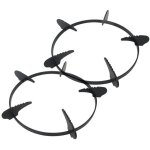 Anneau de wok, anneau de support de wok en fer pour table de cuisson de cuisine support de casserole ...