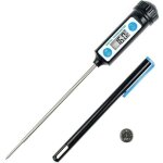 Anpro thermom�tre de cuisson, thermom�tres de cuisine thermom�tre num�rique digital avec sonde longue ...