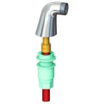Anquier - kit colonnette chromée idro'clic mâle 3 / 4 per glissement Ø16 Anquier - kit colonnette chromée idro'clic mâle 3 / 4 per glissement Ø16