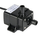 Anself mini pompe � eau et huile sans balais dc12v ultra silencieuse et �tanche pour fontaine et aquarium ...