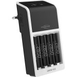 Chargeur pour piles comfort plus « perfect 7 » (1 pièce) + 4 piles nimh 2850 mah - ansmann Chargeur pour piles comfort plus « perfect 7 » (1 pièce) + 4 piles nimh 2850 mah - ansmann