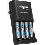 Chargeur pour piles powerline 4 smart (1 pce) + 4 piles hr03 800mah - ansmann Chargeur pour piles powerline 4 smart (1 pce) + 4 piles hr03 800mah - ansmann