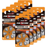 Piles auditives 13 1, 4v (lot de 10) - ansmann