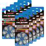 Piles auditives 675 1, 45v (lot de 10) - ansmann