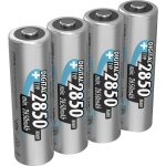 Pile ansmann aa 2850mah mignon nimh 1, 2v - 1000x rechargeable (lot de 4)