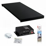Antarion - pack all black panneau solaire 190w + rgulateur solaire mppt20